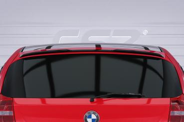 CSR Heckspoiler | Heckflügel mit ABE für BMW 1er E81 / E87 HF128-G Glossy schwarz Hochglanz (keine Lackierung erforderlich)
