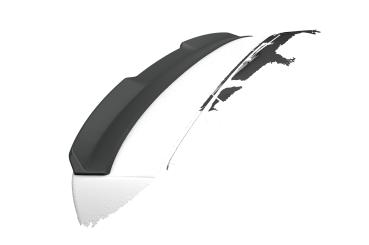 CSR Heckspoiler | Heckflügel mit ABE für BMW 1er E81 / E87 HF128-G Glossy schwarz Hochglanz (keine Lackierung erforderlich)