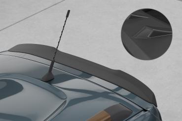 CSR Heckspoiler | Heckflügel mit ABE für Dacia Spring Electric HF129-L schwarz matt (Lackierung erforderlich)