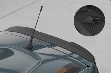 CSR Heckspoiler | Heckflügel mit ABE für Dacia Spring Electric HF129-M Carbon Look matt strukturiert (keine Lackierung erforderlich)