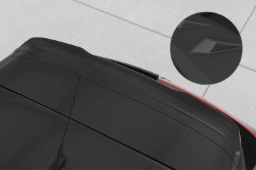 CSR Heckspoiler | Heckflügel mit ABE für Opel Corsa F HF134-S Strukturiert schwarz matt (keine Lackierung erforderlich)