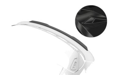 CSR Heckspoiler | Heckflügel mit ABE für GWM Ora Funky Cat / Haomao HF136-G Glossy schwarz Hochglanz (keine Lackierung erforderlich)