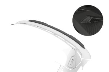 CSR Heckspoiler | Heckflügel mit ABE für GWM Ora Funky Cat / Haomao HF136-M Carbon Look matt strukturiert (keine Lackierung erforderlich)