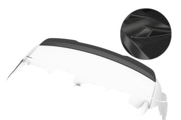 CSR Heckspoiler | Heckflügel mit ABE für Seat Arona HF139-C Carbon Look Hochglanz (keine Lackierung erforderlich)