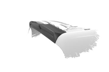 CSR Heckspoiler | Heckflügel mit ABE für Mercedes-Benz Viano W639 / V639 HF143-L Lackierung erforderlich (unlackiert)