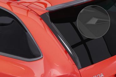 CSR Heckspoiler | Heckflügel mit ABE für Skoda Octavia 3 (Typ 5E) RS HF151-S schwarz matt strukturiert (keine Lackierung erforderlich)