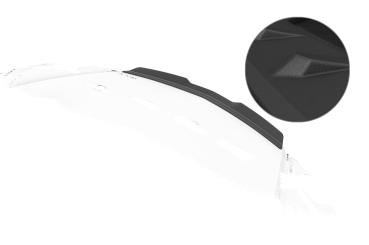 CSR Heckspoiler | Heckflügel mit ABE für Opel GT (Roadster) HF153-S schwarz matt strukturiert (keine Lackierung erforderlich)