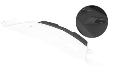 CSR Heckspoiler | Heckflügel mit ABE für Opel GT (Roadster) HF153-L schwarz matt (Lackierung erforderlich)