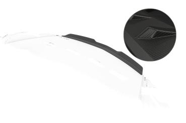CSR Heckspoiler | Heckflügel mit ABE für Opel GT (Roadster) HF153-M Carbon Look matt strukturiert (keine Lackierung erforderlich)