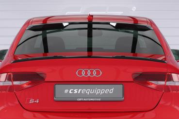 CSR Heckspoiler | Heckflügel mit ABE für Audi A4 B8 (Typ 8K) Limousine HF154-C Carbon Look Hochglanz (keine Lackierung erforderlich)