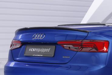 CSR Heckspoiler | Heckflügel mit ABE für Audi A5 / S5 / RS5 (F5) HF158-C Carbon Look Hochglanz (keine Lackierung erforderlich)