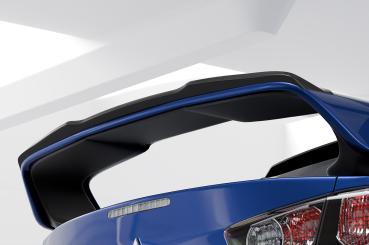 CSR Heckspoiler | Heckflügel mit ABE für Mitsubishi Lancer Evolution X HF168-C Carbon Look Hochglanz (keine Lackierung erforderlich)