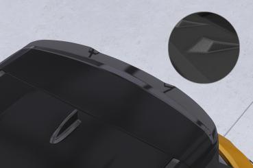 CSR Heckspoiler | Heckflügel mit ABE für Jeep Avenger HF177-S Strukturiert schwarz matt (keine Lackierung erforderlich)
