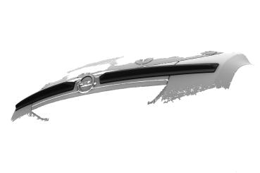 CSR Heckspoiler | Heckflügel mit ABE für Opel Mokka A / Mokka X HF182-L Lackierung erforderlich (schwarz matt)