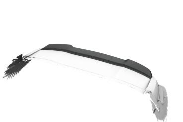 CSR Heckspoiler | Heckflügel mit ABE für Peugeot 2008 II / e-2008 HF186-L schwarz matt (Lackierung erforderlich)