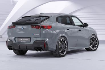CSR Heckspoiler | Heckflügel mit ABE für BMW X2 / i2 (U10) HF197-L schwarz matt (Lackierung erforderlich)