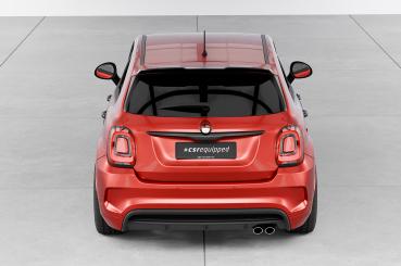 CSR Heckspoiler | Heckflügel mit ABE für Fiat 500X Sport HF198-L schwarz matt (Lackierung erforderlich)