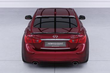 CSR Heckspoiler | Heckflügel mit ABE für Infiniti Q50 HF201-G Glossy schwarz glänzend (keine Lackierung erforderlich)