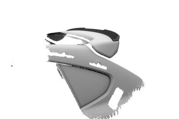 CSR Heckspoiler | Heckflügel mit ABE für Subaru XV Crosstrek HF205-G Glossy schwarz Hochglanz (keine Lackierung erforderlich)