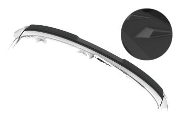CSR Heckspoiler | Heckflügel mit ABE für VW Passat B9 Variant HF213-S Strukturiert schwarz matt (keine Lackierung erforderlich)