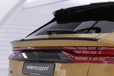 CSR Heckspoiler | Heckflügel mit ABE für Audi Q8 / SQ8 /RSQ8 (Typ 4M) SUV HF220-M Carbon Look matt strukturiert (keine Lackierung erforderlich)