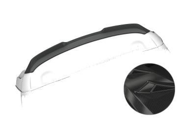 CSR Heckspoiler | Heckflügel mit ABE für Citroen C5 Aircross HF224-C Carbon Look Hochglanz (keine Lackierung erforderlich)