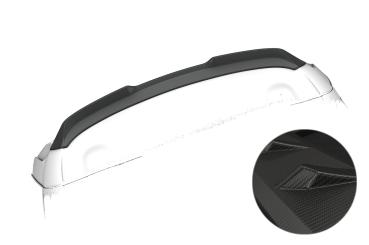 CSR Heckspoiler | Heckflügel mit ABE für Citroen C5 Aircross HF224-M Carbon Look matt strukturiert (keine Lackierung erforderlich)