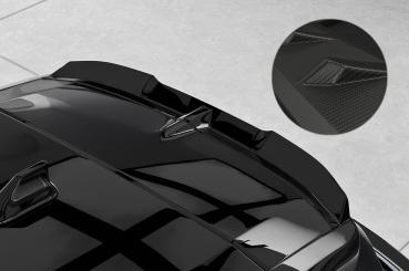 CSR Heckspoiler | Heckflügel mit ABE für Opel Astra L Sports Tourer HF230-M Carbon Look matt strukturiert (keine Lackierung erforderlich)