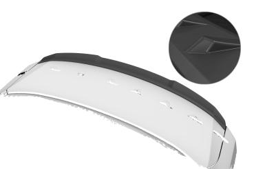 CSR Heckspoiler | Heckflügel mit ABE für Volvo S60 (3. Gen) HF237-L Lackierung erforderlich (unlackiert)