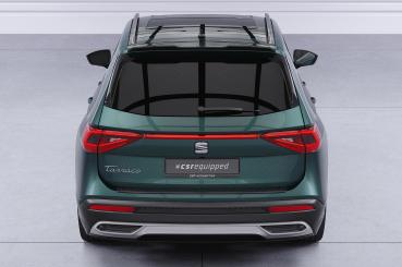 CSR Heckspoiler | Heckflügel mit ABE für Seat Tarraco HF244-C Carbon Look glänzend (keine Lackierung erforderlich)