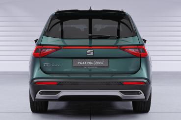 CSR Heckspoiler | Heckflügel mit ABE für Seat Tarraco HF244-C Carbon Look glänzend (keine Lackierung erforderlich)