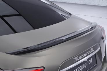 CSR Heckspoiler | Heckflügel mit ABE für Maserati Ghibli III (Tipo M157) HF248-M Carbon Look matt strukturiert (keine Lackierung erforderlich)