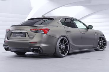 CSR Heckspoiler | Heckflügel mit ABE für Maserati Ghibli III (Tipo M157) HF248-M Carbon Look matt strukturiert (keine Lackierung erforderlich)