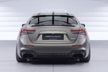 CSR Heckspoiler | Heckflügel mit ABE für Maserati Ghibli III (Tipo M157) HF248-M Carbon Look matt strukturiert (keine Lackierung erforderlich)