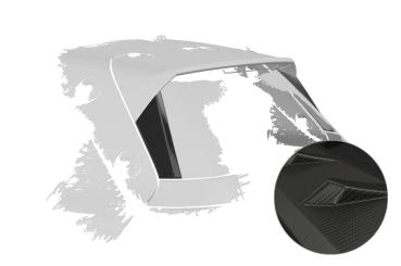 CSR Heckspoiler | Heckflügel mit ABE für VW Golf 8 (Typ CD) HF252-M Carbon Look matt strukturiert (keine Lackierung erforderlich)