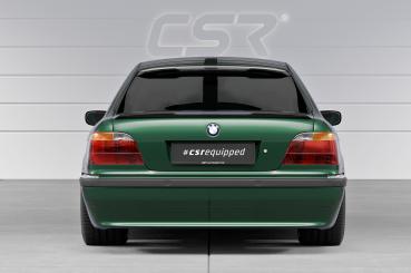 CSR Heckspoiler | Heckflügel mit ABE für BMW 7er E38 Limousine HF257-G Glossy schwarz Hochglanz (keine Lackierung erforderlich)