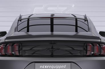 CSR Heckspoiler | Heckflügel mit ABE für Ford Mustang VI Coupe HF265-C Carbon Look Hochglanz (keine Lackierung erforderlich)