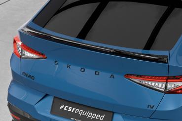 CSR Heckspoiler | Heckflügel mit ABE für Skoda Enyaq Coupe HF266-G Glossy schwarz Hochglanz (keine Lackierung erforderlich)