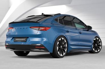 CSR Heckspoiler | Heckflügel mit ABE für Skoda Enyaq Coupe HF266-G Glossy schwarz Hochglanz (keine Lackierung erforderlich)