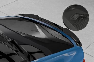 CSR Heckspoiler | Heckflügel mit ABE für Skoda Enyaq Coupe HF266-M Carbon Look matt strukturiert (keine Lackierung erforderlich)