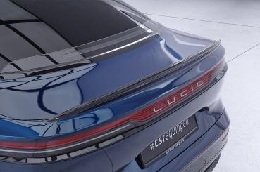 CSR Heckspoiler | Heckflügel mit ABE für Lucid Air Pure, Touring und Grand Touring HF270-S Strukturiert schwarz matt (keine Lackierung erforderlich)