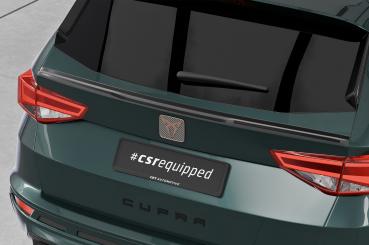 CSR Heckspoiler | Heckflügel mit ABE für Cupra / Seat Ateca HF276-S schwarz matt strukturiert (keine Lackierung erforderlich)