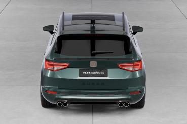 CSR Heckspoiler | Heckflügel mit ABE für Cupra / Seat Ateca HF276-S schwarz matt strukturiert (keine Lackierung erforderlich)