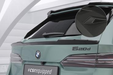 CSR Heckspoiler | Heckflügel mit ABE für BMW 5er G61 Touring HF278-M Carbon Look matt strukturiert (keine Lackierung erforderlich)