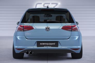 CSR Heckspoiler | Heckflügel mit ABE für VW Golf 7 HF568-G Glossy schwarz glänzend (keine Lackierung erforderlich)