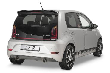 CSR Heckspoiler | Heckflügel mit ABE für VW up! GTI HF579-S Strukturiert schwarz matt (keine Lackierung erforderlich)