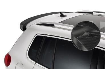 CSR Heckspoiler | Heckflügel mit ABE für VW Tiguan I (5N) HF593-C Carbon Look Hochglanz (keine Lackierung erforderlich)