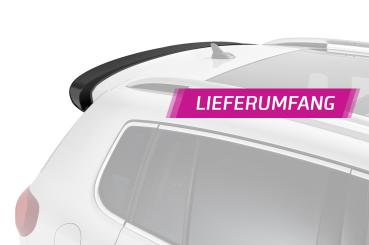 CSR Heckspoiler | Heckflügel mit ABE für VW Tiguan I (5N) HF593-C Carbon Look Hochglanz (keine Lackierung erforderlich)