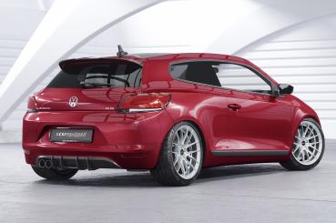 CSR Heckspoiler | Heckflügel mit ABE für VW Scirocco III HF597-L schwarz matt (Lackierung erforderlich)