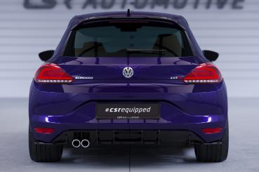 CSR Heckspoiler | Heckflügel mit ABE für VW Scirocco III HF598-S schwarz matt strukturiert (keine Lackierung erforderlich)